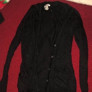 Black Cardigan (Slouchy Fit)